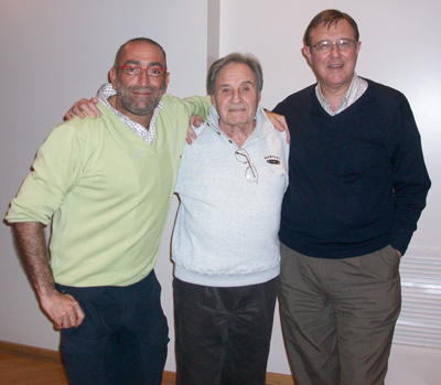 Alberto Habelrih, Enrique Francovigh, Jorge Alice